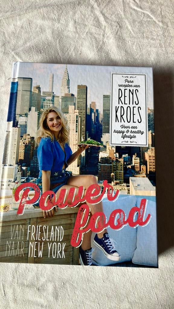 Rens Kroes - Powerfood - Van Friesland naar New York, Boeken, Ophalen of Verzenden, Nieuw, Rens Kroes