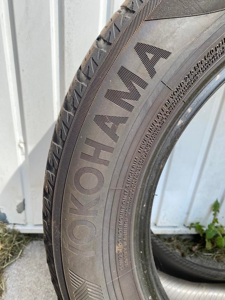 Yokohama banden, Ophalen, Zo goed als nieuw