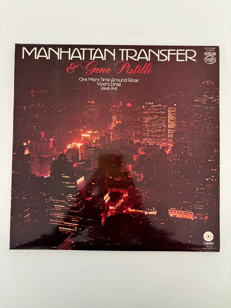 Manhattan Transfer and Gene Pistilli, 12 pouces, Enlèvement ou Envoi, Comme neuf, 1960 à 1980