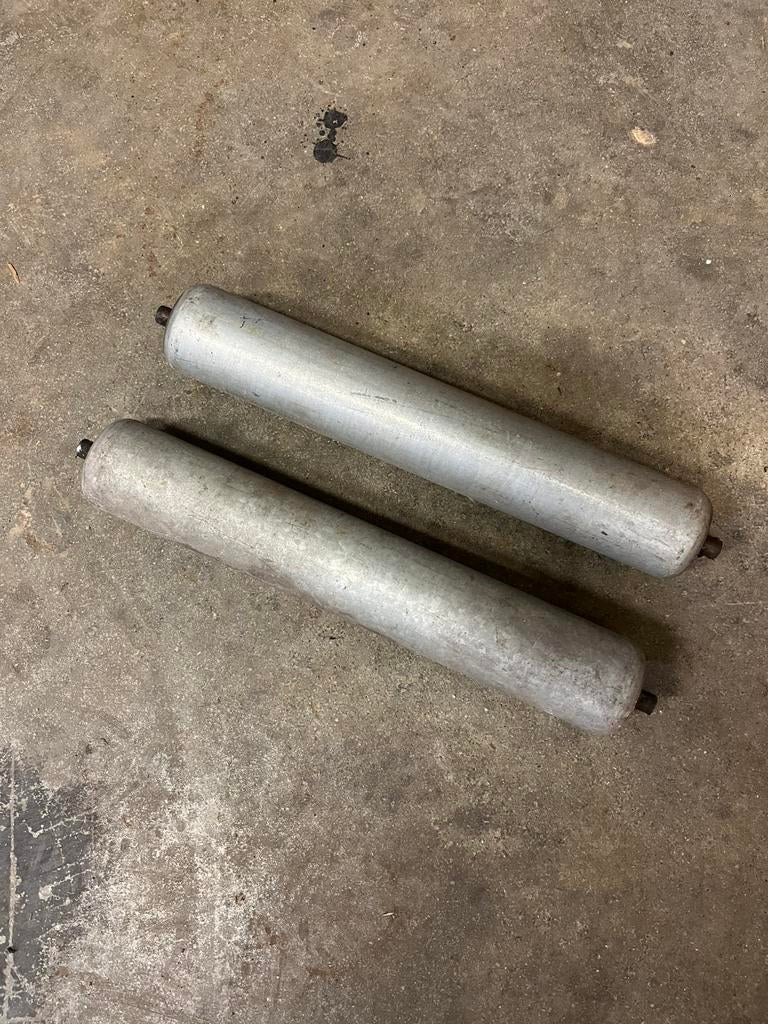 Rolbaan rollen 2 stuks bieden 290mm, Ophalen, Zo goed als nieuw