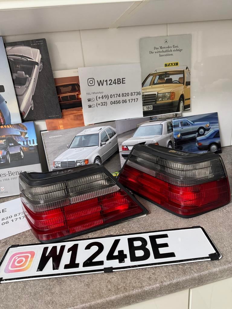 Mercedes w124 achterlichten phares HELLA ORIGINEEL, Ophalen, Gebruikt, Mercedes-Benz