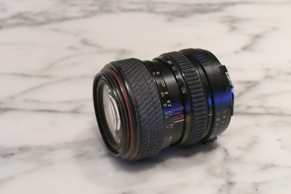 Tokina 28-70mm/ f3.5-4.5 Minolta, Ophalen of Verzenden, 1980 tot heden, Lens of Lenzen