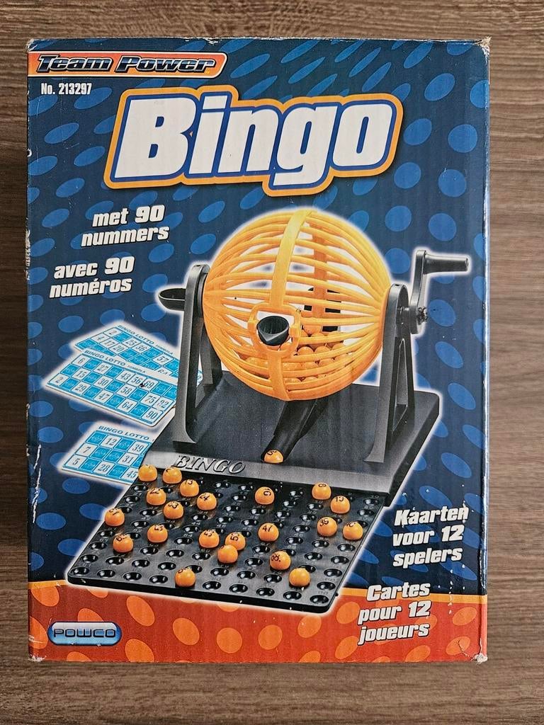 Bingo, Hobby en Vrije tijd, Gezelschapsspellen | Overige, Ophalen, Zo goed als nieuw