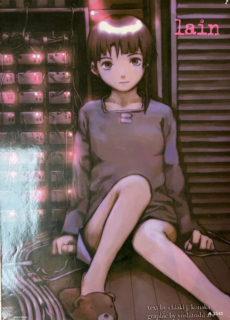 3 x lain Poster Yoshitoshi ABe RARE, Ophalen of Verzenden, Zo goed als nieuw