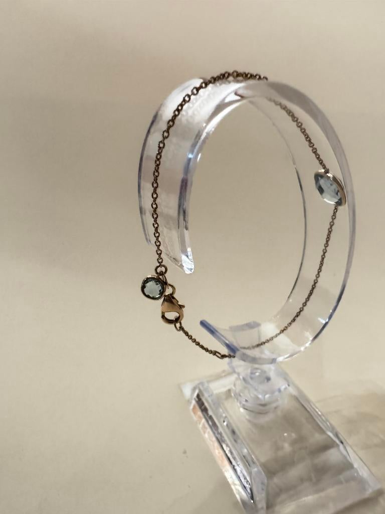 18k gouden armband, Ophalen, Zo goed als nieuw, Goud