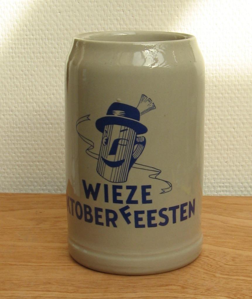 Stenen bierpot 1 liter Wieze, Verzamelen, Ophalen of Verzenden, Zo goed als nieuw, Overige typen, Overige merken