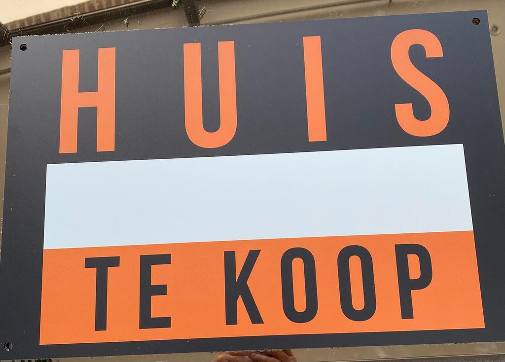 Bordje: Huis te koop, Immo, Leuven