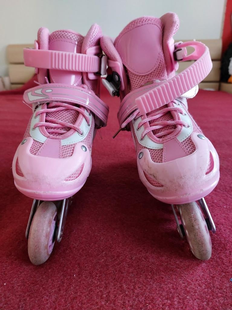 Inline skates, Ophalen of Verzenden, Verstelbaar, Gebruikt, Kinderen