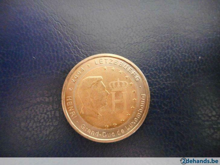 luxemburg 2 € 2004 henri, Verzenden