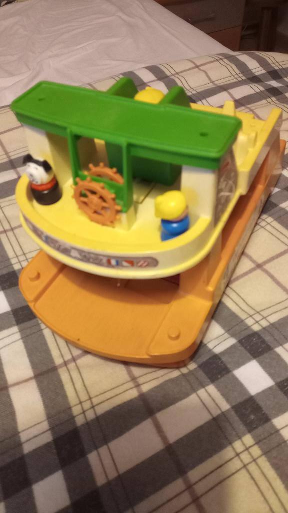 Fisher Price Vintage boot, Kinderen en Baby's, Speelgoed | Fisher-Price, Ophalen of Verzenden, Gebruikt