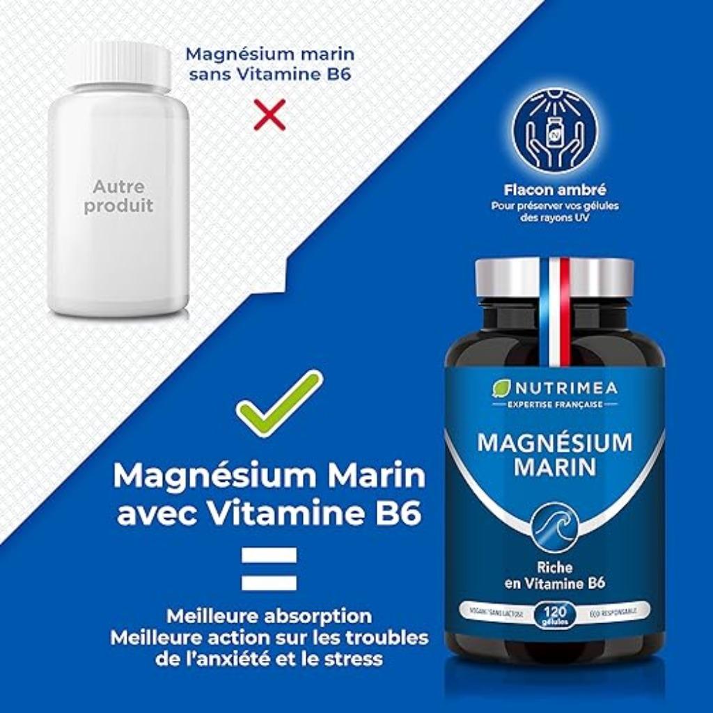 Marine Magnesium en Vitamine B6 GRATIS LEVERING, Verzenden, Nieuw, Overige typen