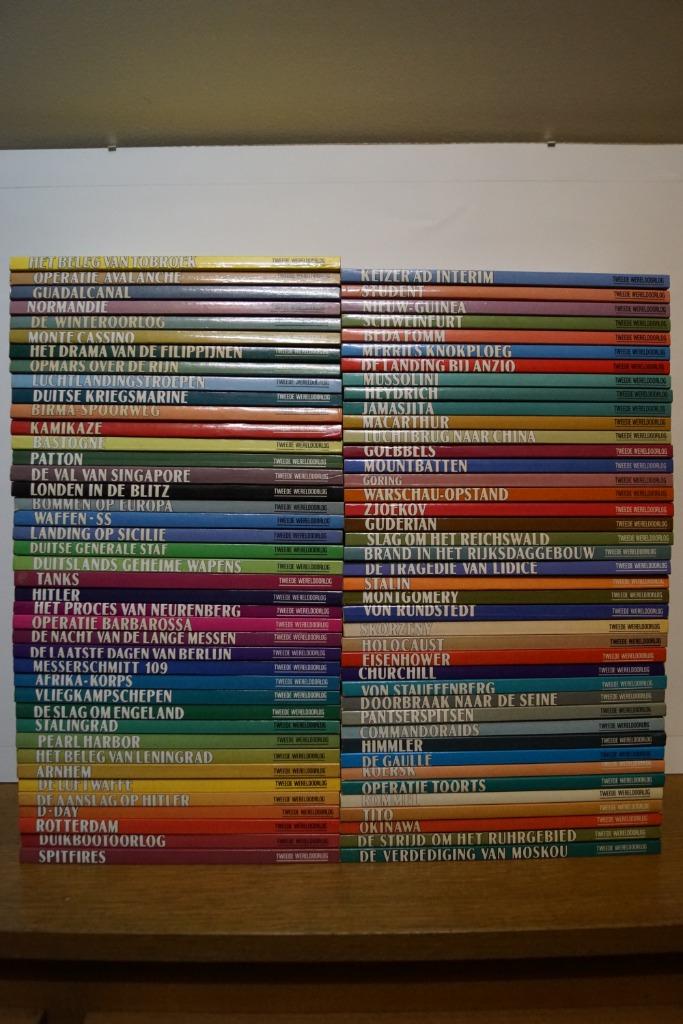 Bibliotheek van de Tweede Wereldoorlog, Boeken, Zo goed als nieuw, Algemeen, Ophalen, Tweede Wereldoorlog