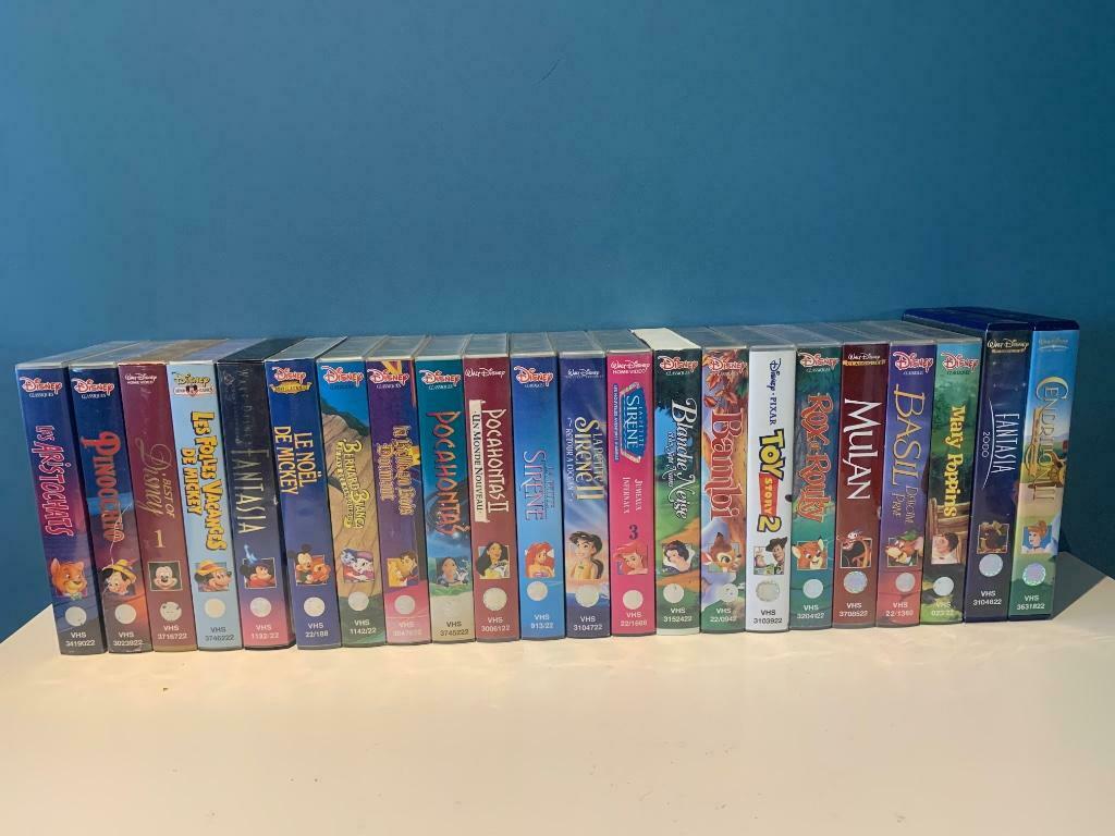 Cassettes vhs, Enlèvement ou Envoi, Utilisé