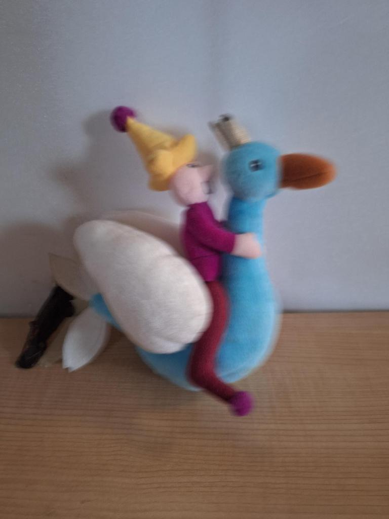 knuffel eend en kabouter, Enlèvement ou Envoi, Comme neuf, Canard