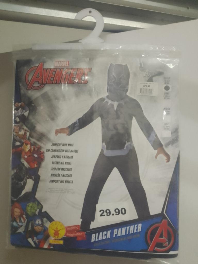 marvel avengers black panther nieuw verkleedkostuum 2a3 jaar, Kinderen en Baby's, Carnavalskleding en Verkleedspullen, Ophalen of Verzenden