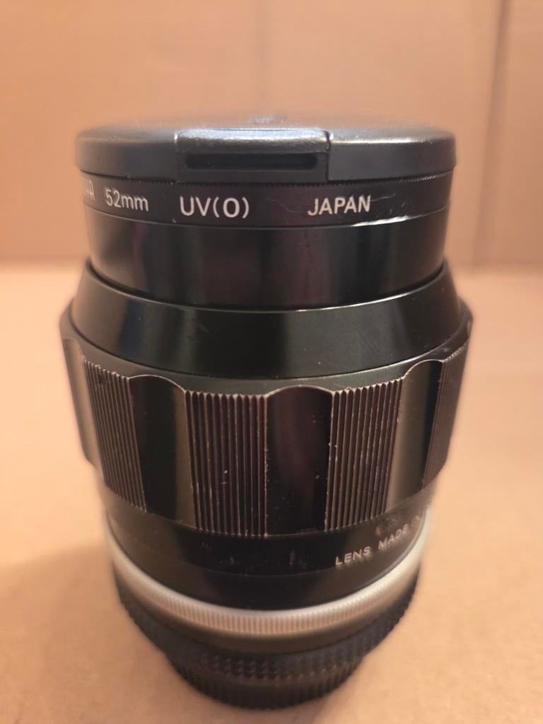 Nikon lens Nikkor-P Auto 1:2.5 f=105mm, Audio, Tv en Foto, Fotocamera's Analoog, Ophalen of Verzenden, Zo goed als nieuw, Nikon