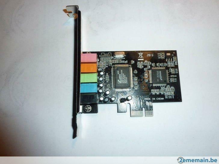 carte son cmi8738-mx pci-e 5.1 canal, Computers en Software, Nieuw