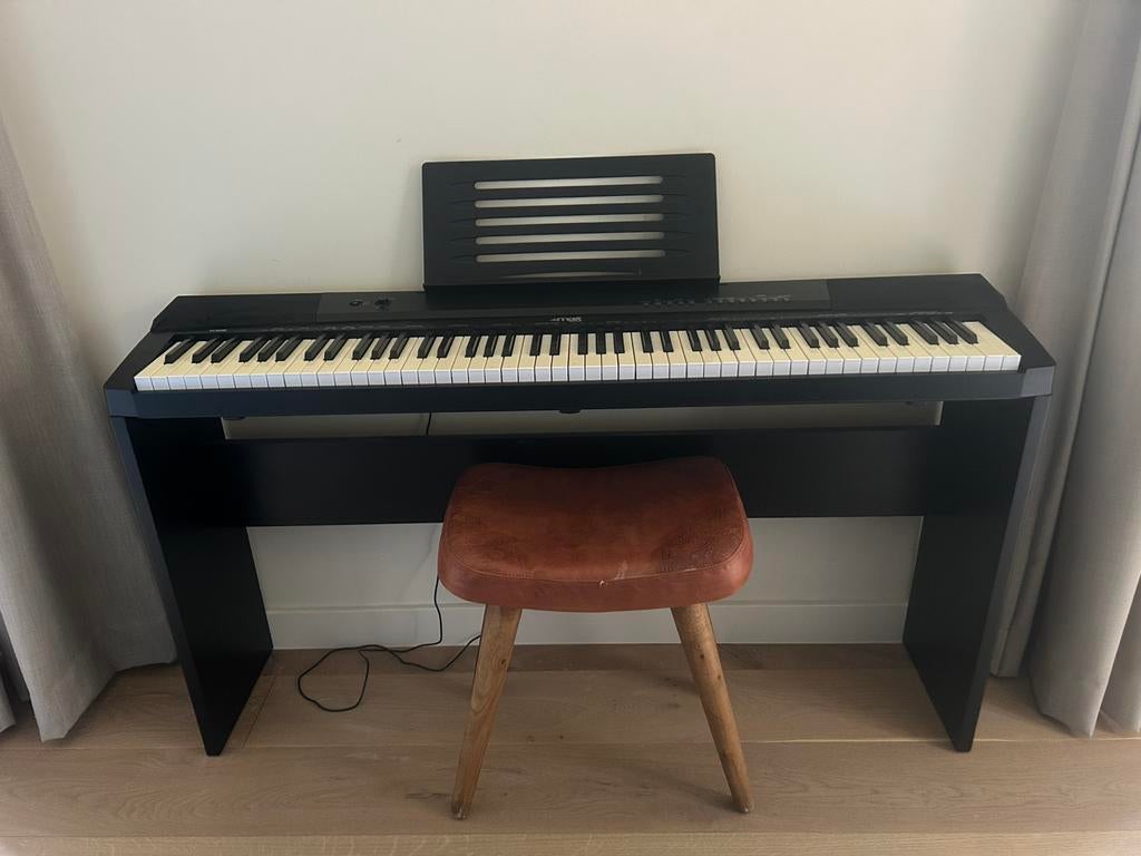 Elektrische piano, Ophalen, Gebruikt, Zwart, Digitaal