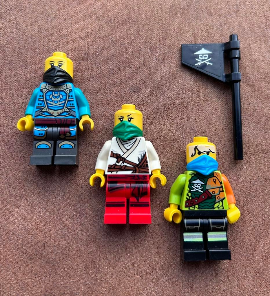 Figurine Lego Ninjago Trio (3x), Enfants & Bébés, Jouets | Duplo & Lego, Comme neuf, Lego, Briques en vrac, Envoi