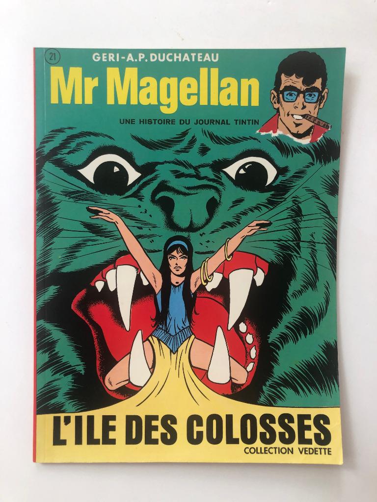 EO 1973 Vedette 21 - Mr Magellan L’île des colosses - Geri, Une BD, Geri - Duchateau, Enlèvement, Utilisé