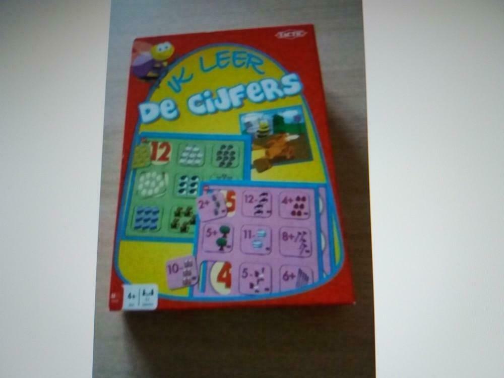 Nieuw spel - ik leer de cijfers, Ophalen, Nieuw