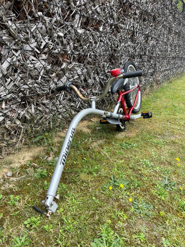 Aanhangfiets Minerva, Ophalen, Gebruikt, Aanhangfiets, Minerva