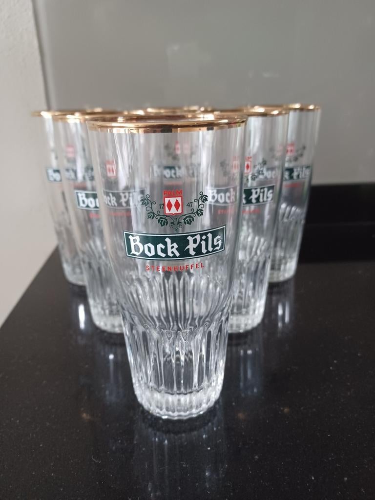 Bock pils glazen, Verzamelen, Ophalen of Verzenden, Nieuw