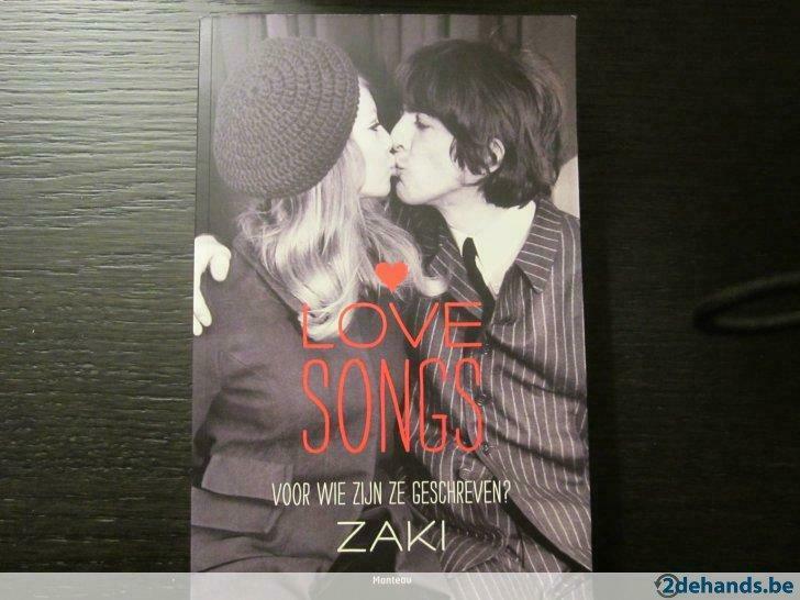 Love songs -Voor wie zijn ze geschreven- Zaki, Livres, Musique, Utilisé, Enlèvement ou Envoi