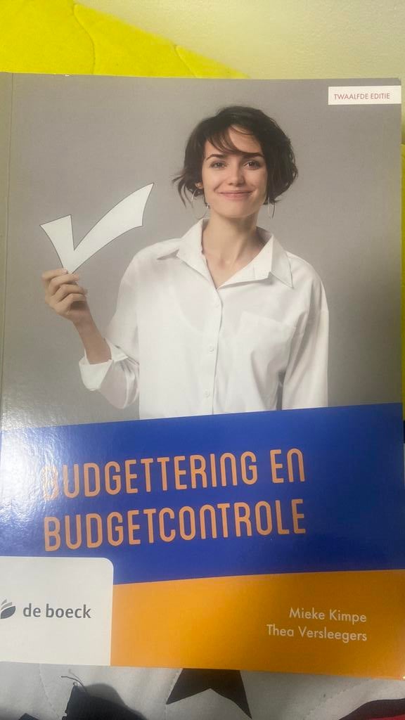 Management rapportering Budgettering en budgetcontrole 2022, Enlèvement, Néerlandais