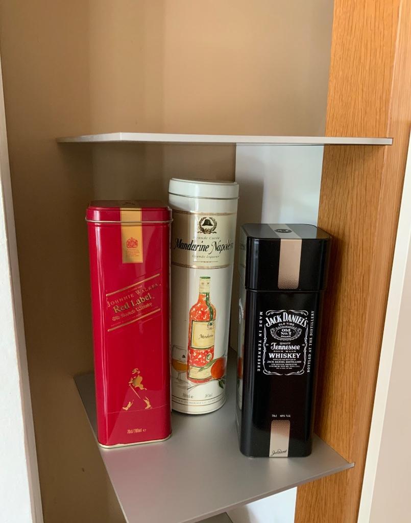 Boîtes en métal Jack Daniel's, Enlèvement ou Envoi, Comme neuf, Autre, Autres marques