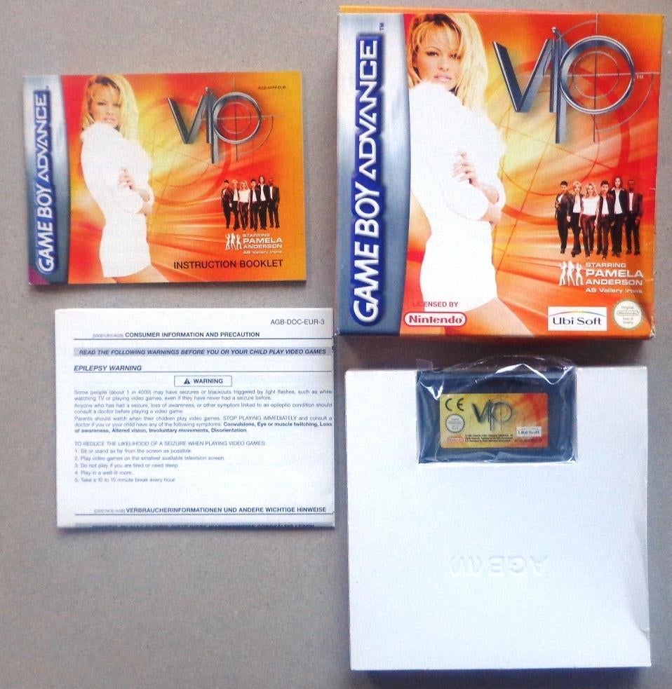 VIP Starring Pamela Anderson voor Gameboy Advance Compleet, Ophalen of Verzenden, Gebruikt