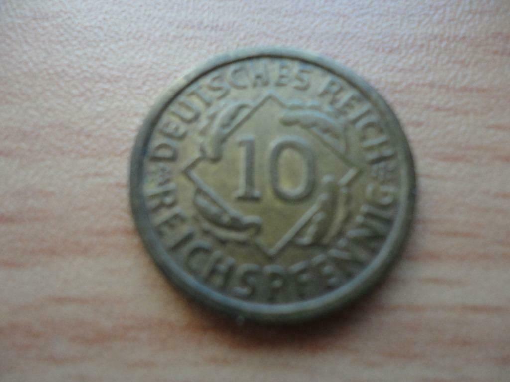 10 Reichspfennig République de Weimar Allemagne 1930 monnaie, Enlèvement ou Envoi, Allemagne, Série