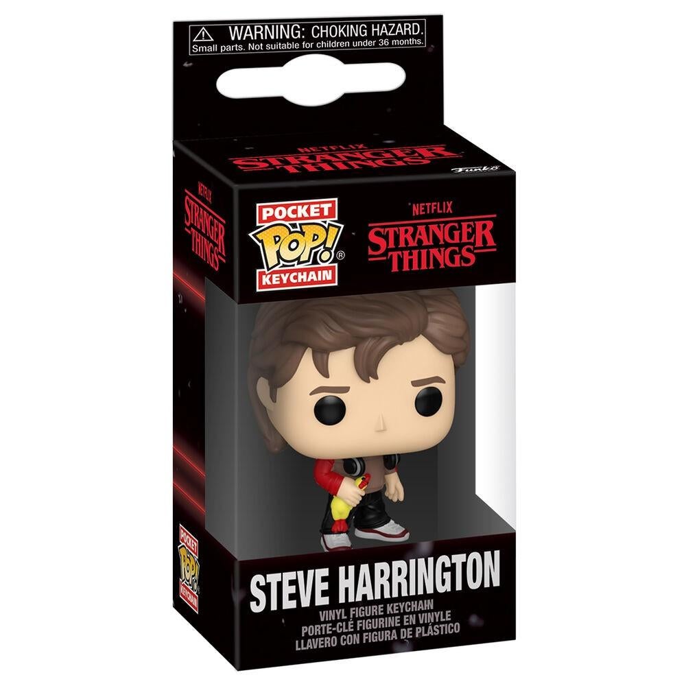 Funko Pocket POP Keychain Stranger Things - Steve Harrington, Neuf, Enlèvement ou Envoi, Funko, Supportemea@funko.com