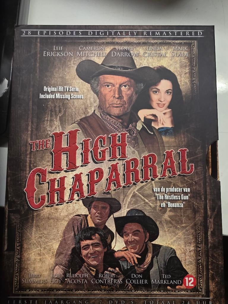 The high chaparral,dvd box 1, Enlèvement ou Envoi, Comme neuf, Action et Aventure