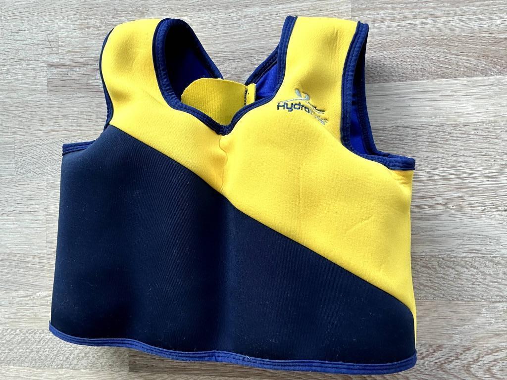 Zwemvest swimtrainer Hydrokids 3-5 jaar (18-30kg) geel-blauw, Kinderen en Baby's, Ophalen, Overige maten, Zo goed als nieuw, Zwem-accessoire