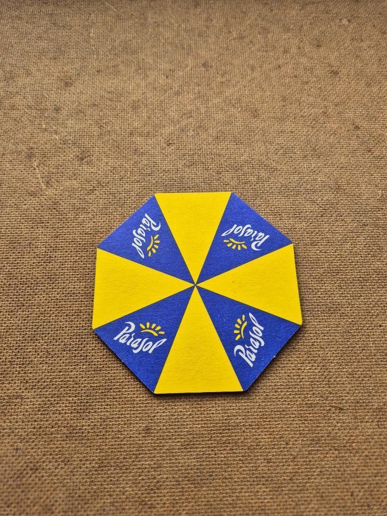 Sous bock Parasol (modèle 8), Ophalen of Verzenden, Gebruikt, Viltje(s), Overige merken