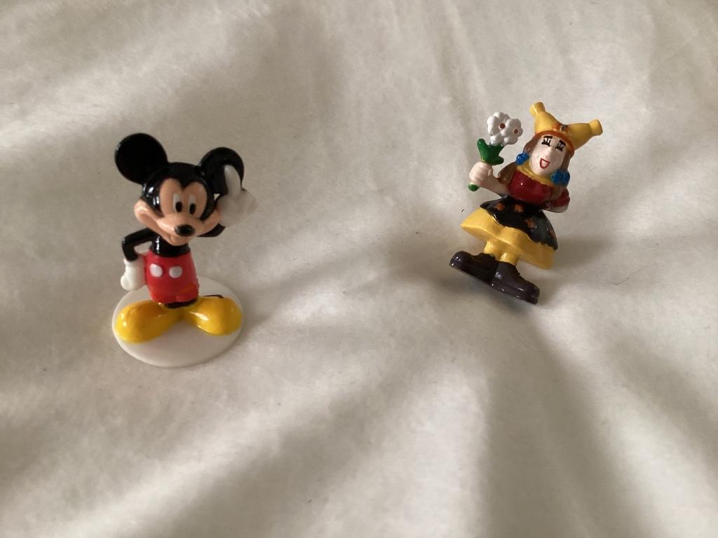 Mickey Mouse en kabouter smal, Ophalen of Verzenden, Mickey Mouse, Beeldje of Figuurtje