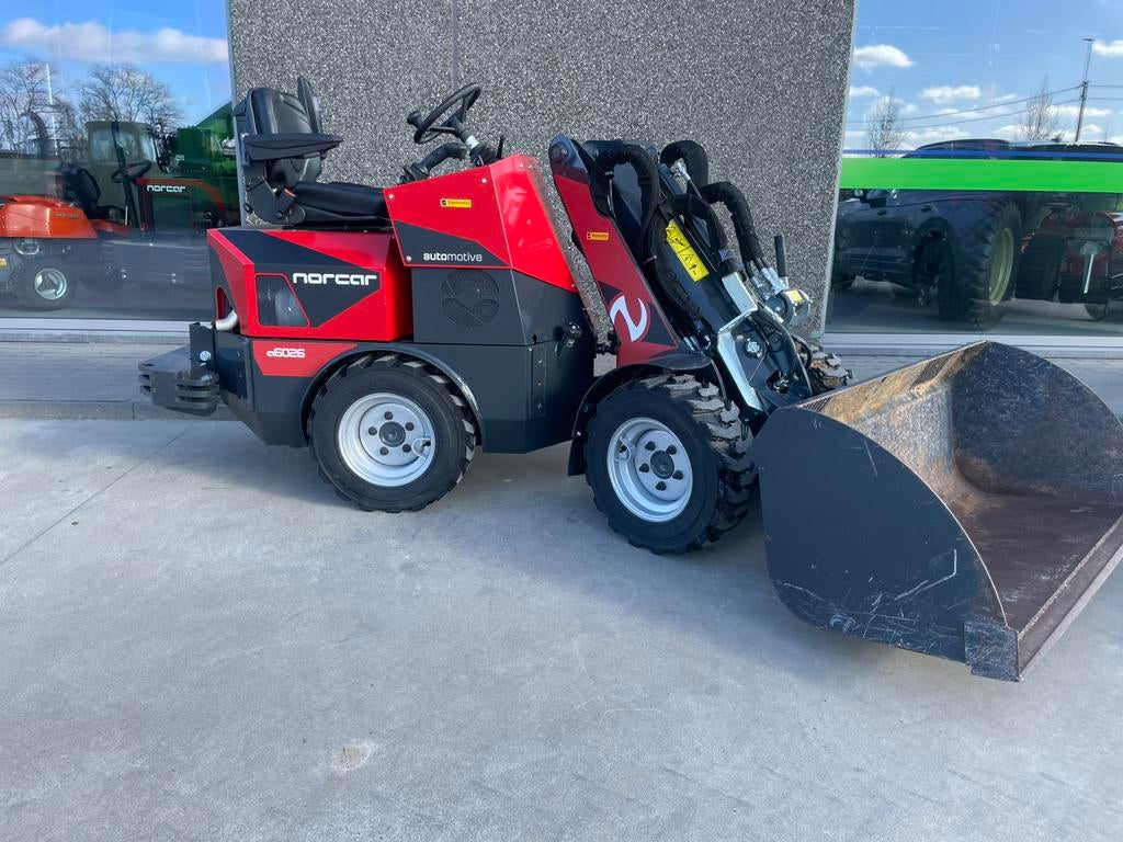 Norcar A6026 kniklader demo 10h, Ophalen, Wiellader of Shovel