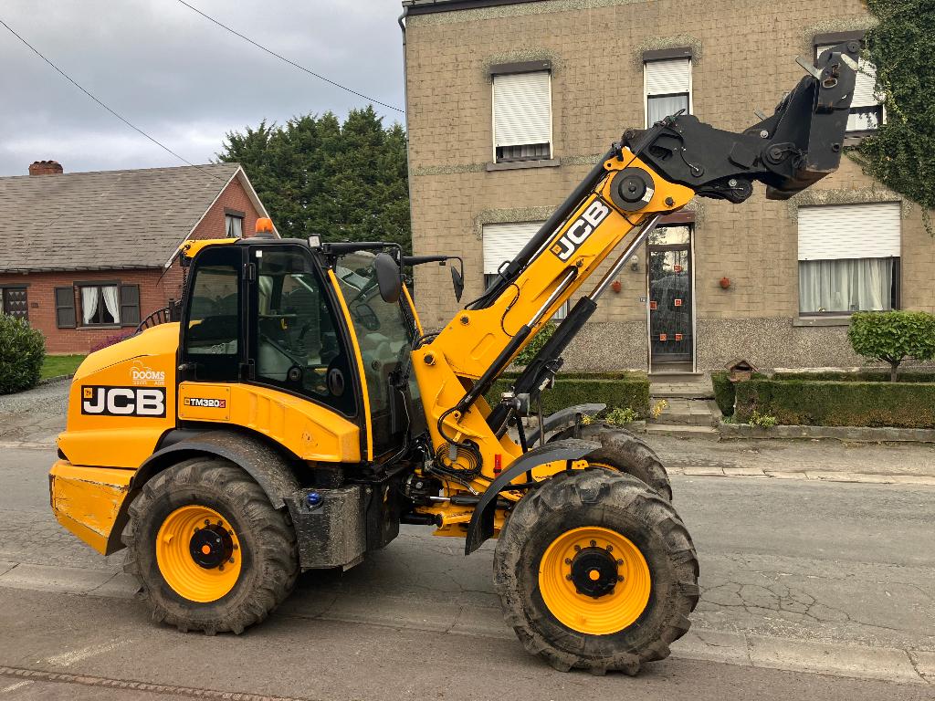 JCB TM320S articulé, Enlèvement
