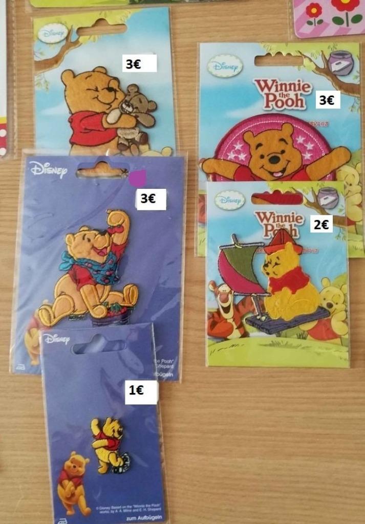 Écussons Disney patch thermocollant, Ophalen, Nieuw
