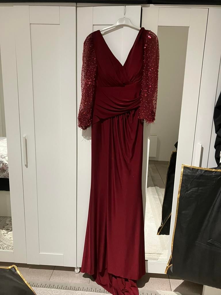 Avondkleed maat 42-44, Kleding | Dames, Gelegenheidskleding, Ophalen of Verzenden, Zo goed als nieuw, Maat 42/44 (L)