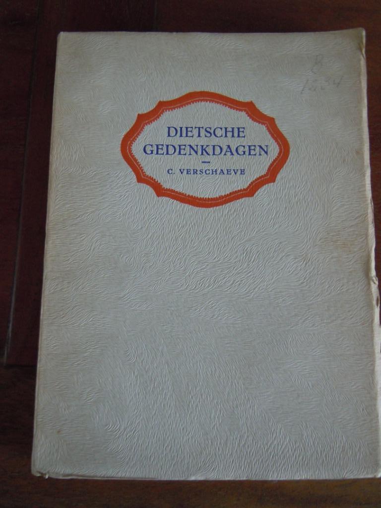 Cyriel Verschaeve - Dietsche gedenkdagen  1939, Ophalen of Verzenden