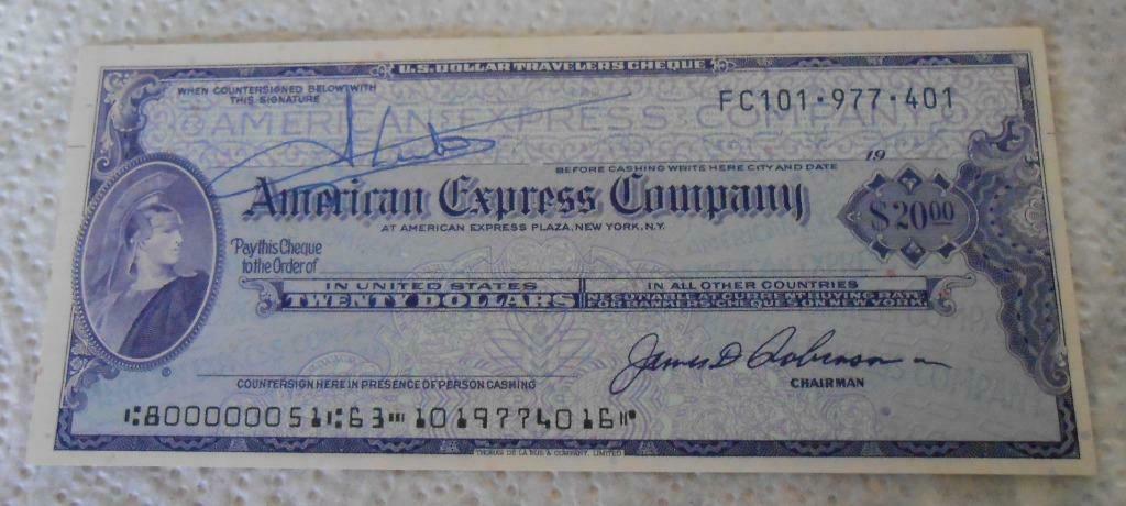 U.S. dollar travelers chèque - pour la collection, Enlèvement ou Envoi, Amérique centrale, Billets en vrac