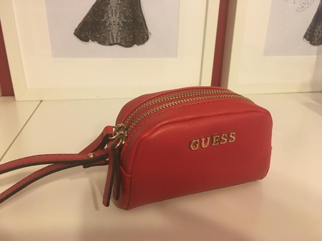 Guess Porte Monnaie Rouge, Enlèvement, Neuf, Rouge, Guess