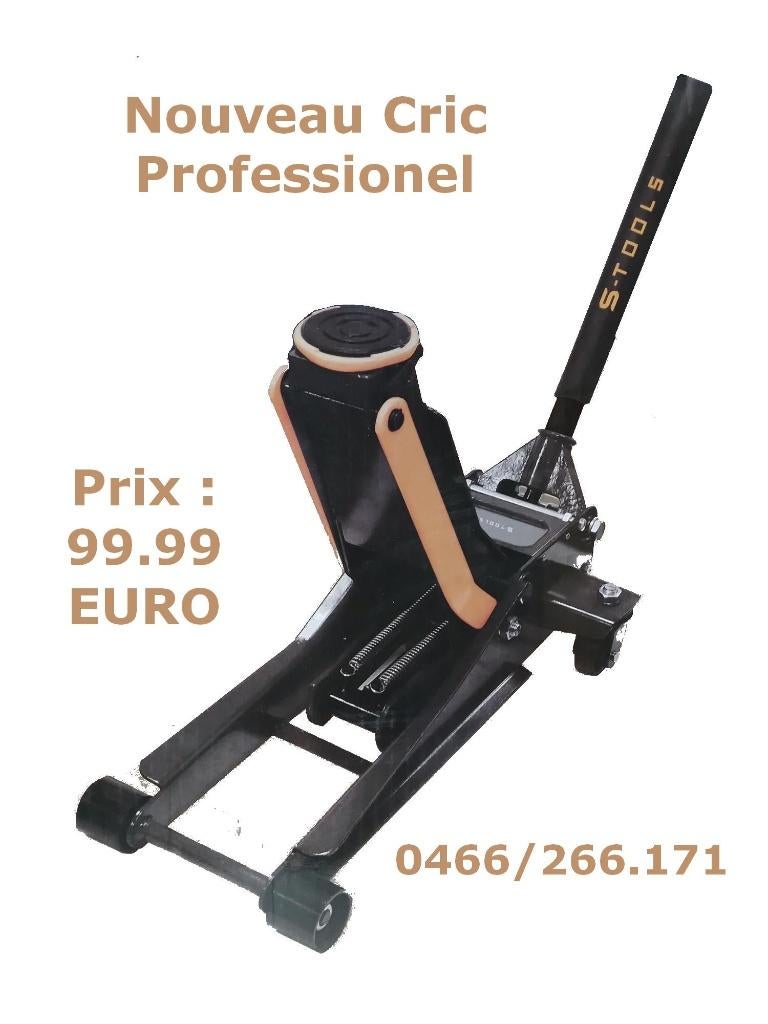 Nouveau Cric Professionel 3T Pro, Enlèvement