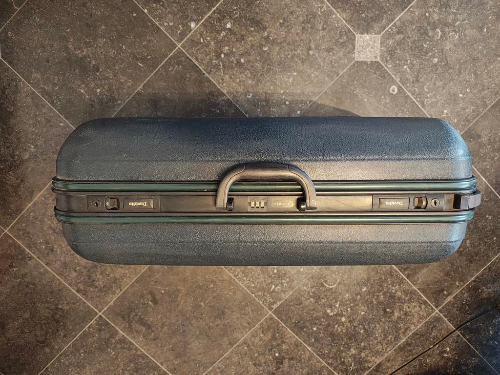 Valise Davidts, Enlèvement, Utilisé, Plastique dur, Roulettes
