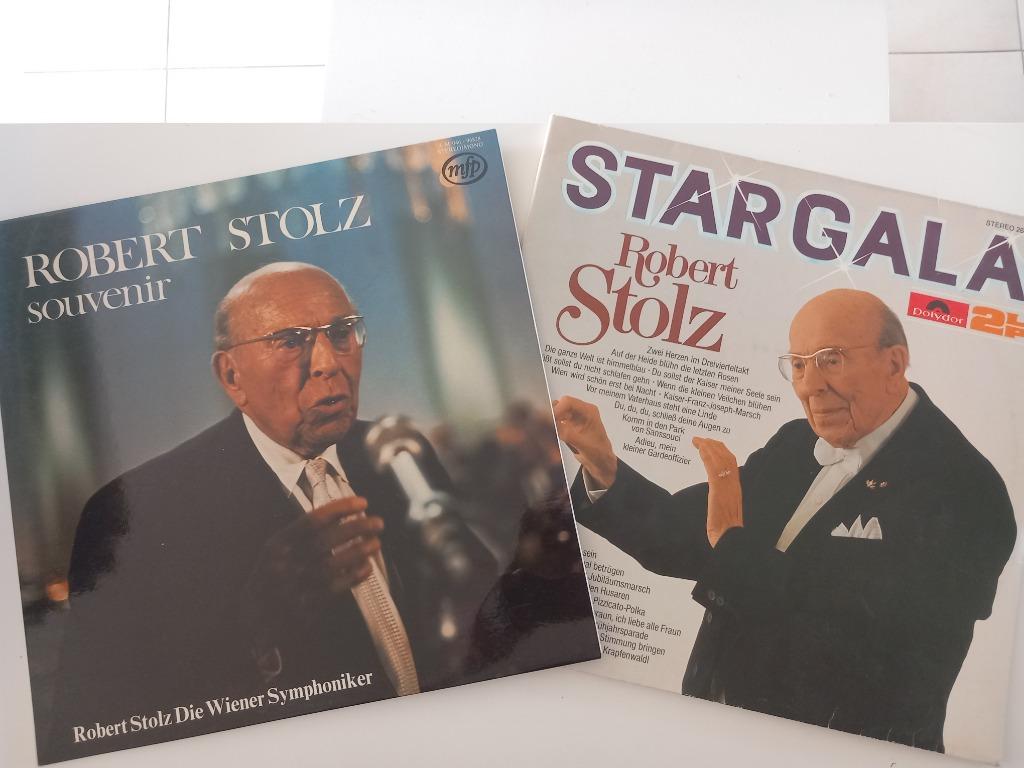 2x Vinyl LP Robert Stolz Compositeur d'opérette classique, Enlèvement ou Envoi, 12 pouces