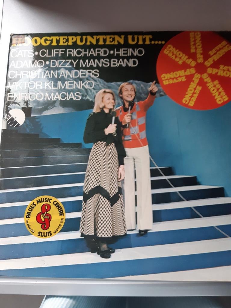 LP HOOGTEPUNTEN Uit Zevensprong, Cd's en Dvd's, Ophalen of Verzenden
