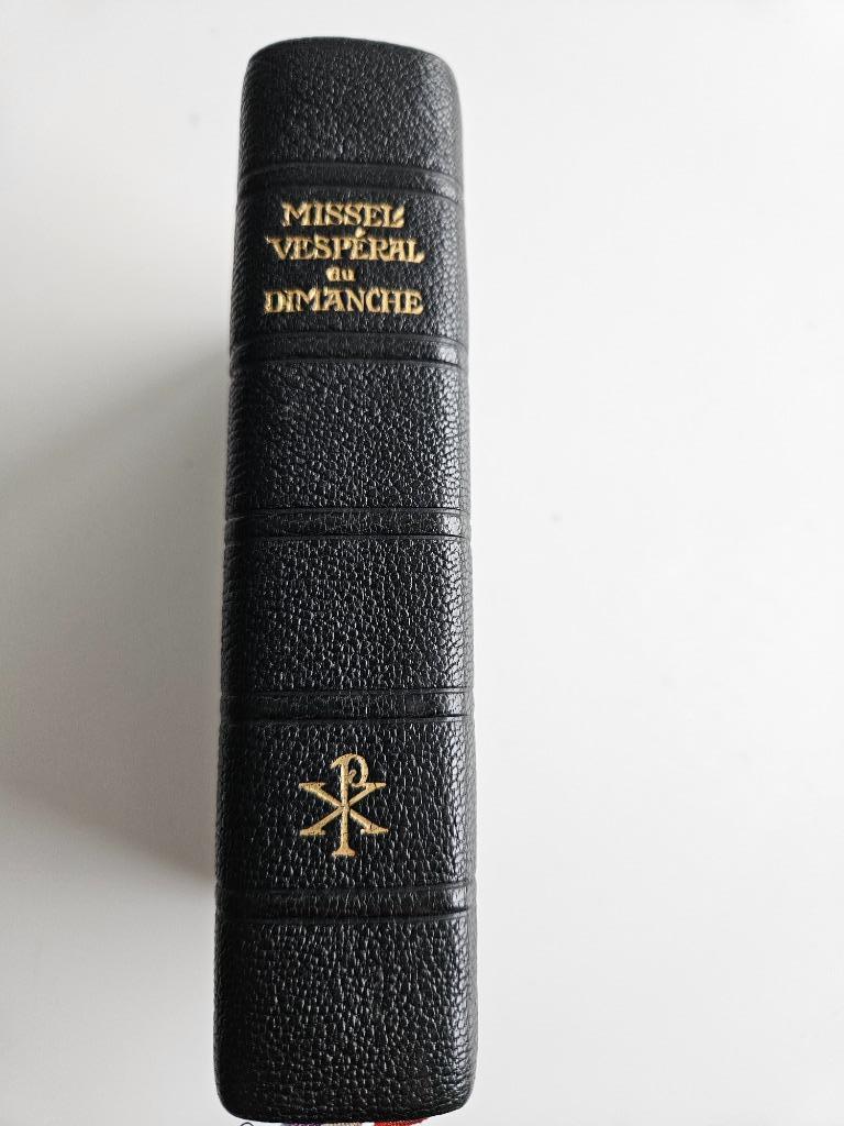 Missel Vespéral du Dimanche - Abdij van Mont-César (Louvain), Christianisme | Catholique, Enlèvement ou Envoi, Diverse auteurs
