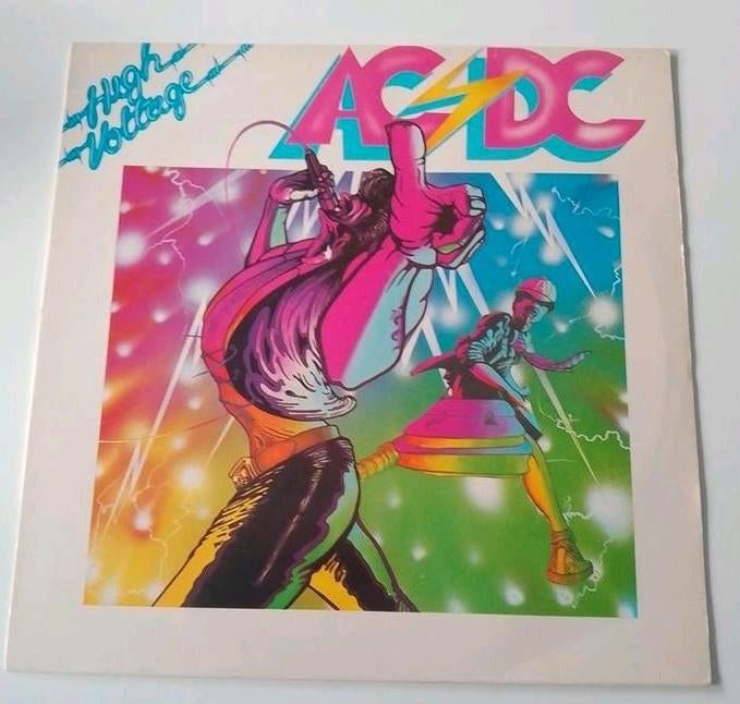 AC/DC - Haute tension - Royaume-Uni, CD & DVD, Vinyles | Hardrock & Metal, Comme neuf, Enlèvement ou Envoi